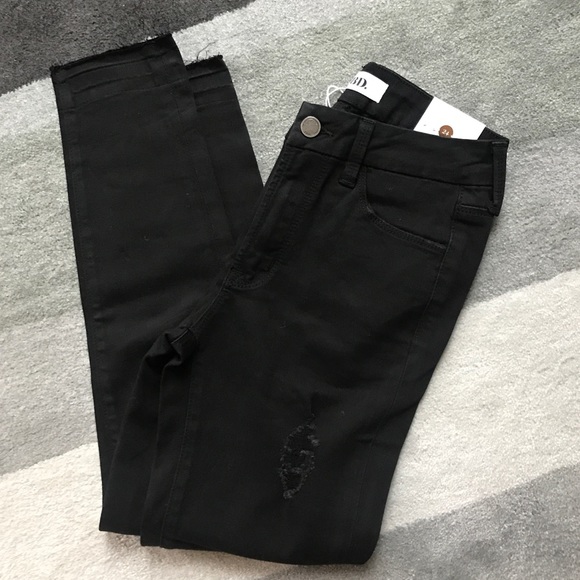 bloomingdales just black denim